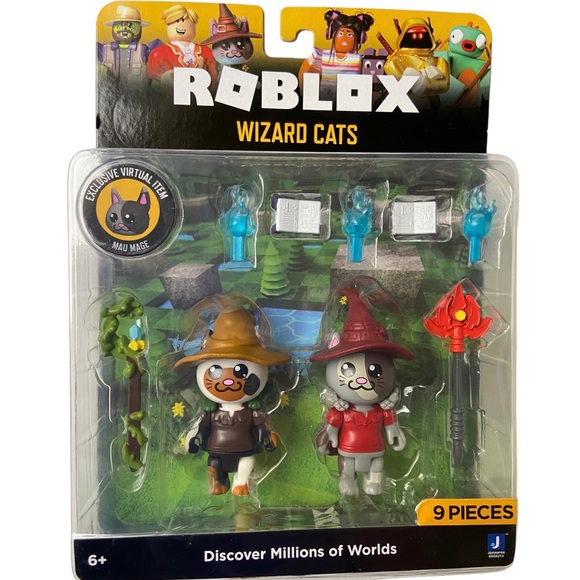 Roblox Wizard Cats | Includes Exclusive Virtual Item. - Picture 1 of 10